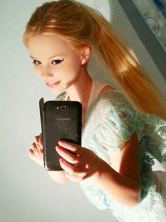 What does the girl who spent $45,000 to be a Barbie look like?