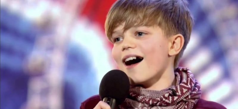The judges get up and cheer when Ronan performs on BGT