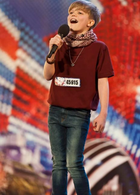 The judges get up and cheer when Ronan performs on BGT
