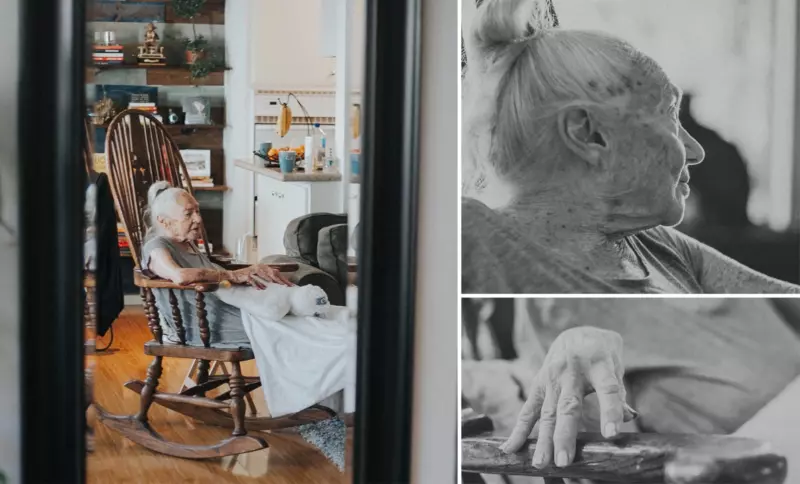 A 24 yearold boy took in a grandma without a family and her cat to care for them
