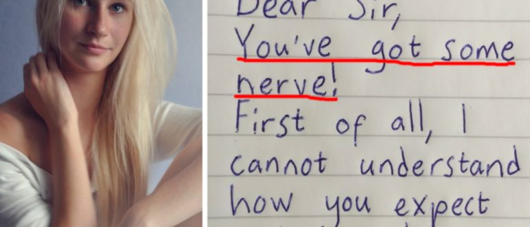 After cheating on his wife with a 19 yearold escort girl, a married man received a weird letter two weeks later