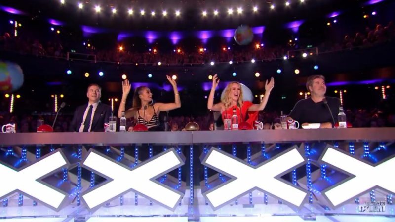 The judges began to cry as a children's choir sang a Queen version, prompting them to activate the Golden Buzzer