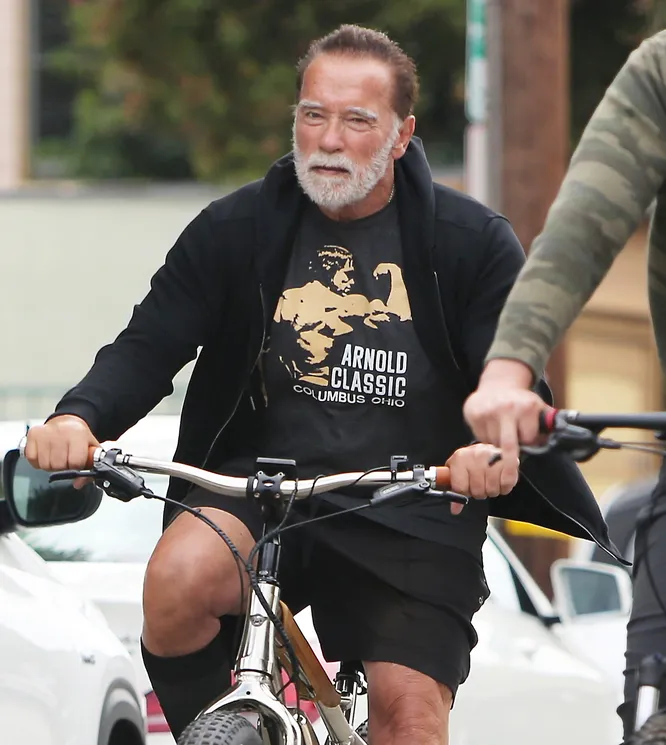 I feel like damaged goods! Arnold Schwarzenegger admitted that he is horrified by the changes in his body