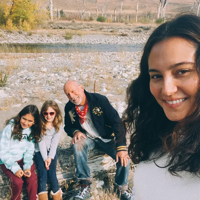 Whatever kind of day it is, we meet him there he's at, says Tallulah Willis in her health update for dad Bruce