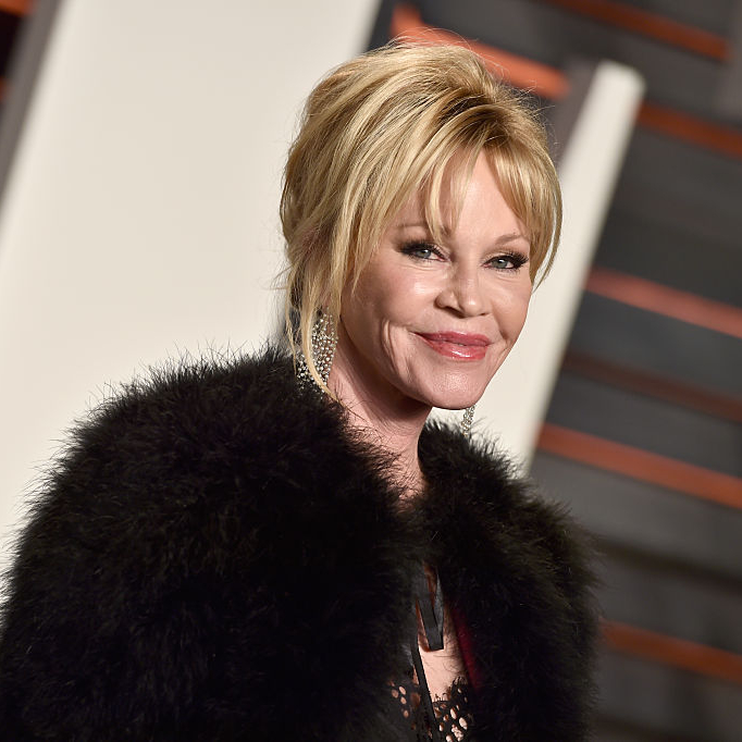 Real Witch! 66 yearold Melanie Griffith shocks the audience in a very tight jumpsuit