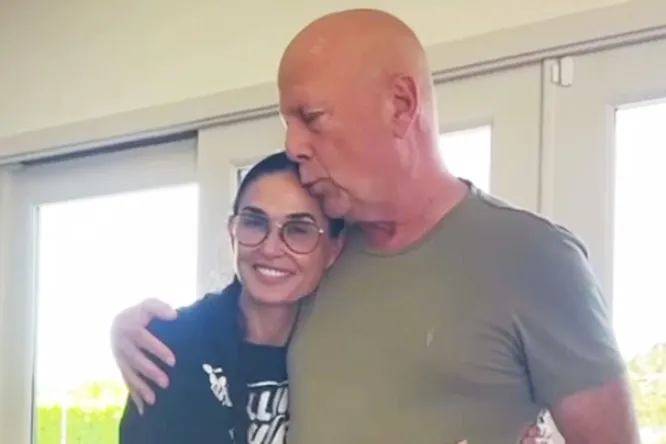 Whatever kind of day it is, we meet him there he's at, says Tallulah Willis in her health update for dad Bruce