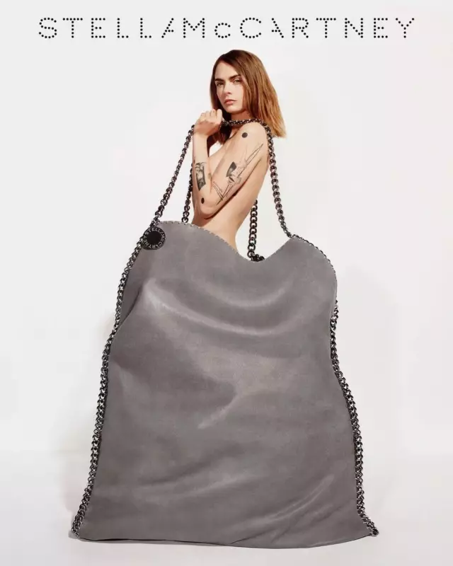 Cara Delevingne strips completely nаked and enters into a large bag for risqué photography