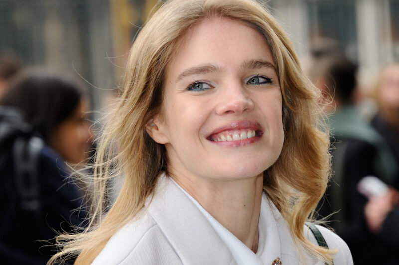 Young legs in a daring mini: Natalia Vodianova drove the streets of Paris crazy