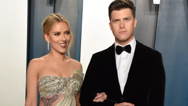 Scarlett Johansson shocked by her husband's joke about her body