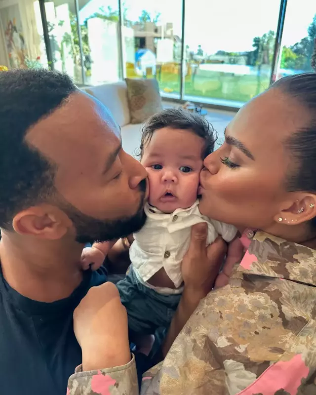 John Legend releases children's album inspired by my wife and our babies and shares adorable photos with all four kids