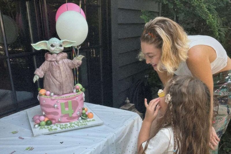 Gigi Hadid says she's feeling really blessed as she shares rare snaps of her stylish daughter Khai, four