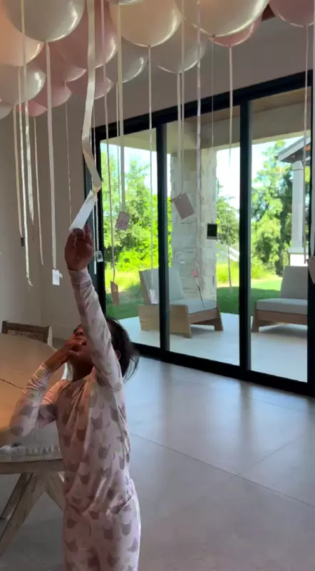 For Mom Kim Kardashian's 44th birthday, North West gives her a diamond necklace with an odd engraving