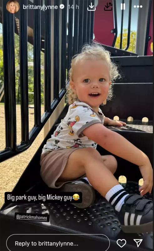 In a cute video, Sterling, the daughter of Patrick Mahomes, says it's so ru de when other players take the ball away from her father