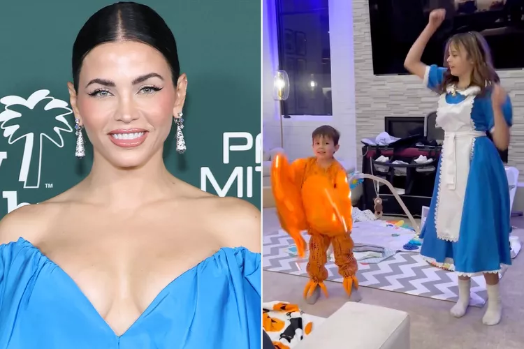 Jenna Dewan shares adorable video of her son Callum and daughter Everly dancing in their Halloween costumes