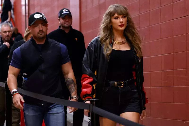When Taylor Swift wears a vintage Chiefs jacket that she sold on eBay, a fan says she's not okay