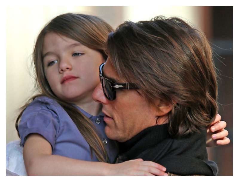 Formerly known as Suri Cruise, Tom Cruise's estranged daughter with Katie Holmes seems to have changed her name