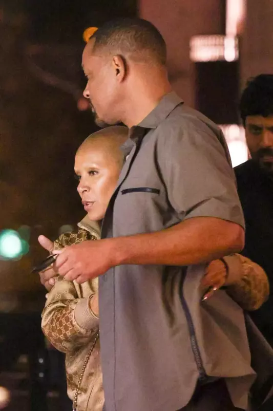For the first time since May, Will Smith and Jada Pinkett Smith were spotted leaving a California restaurant together