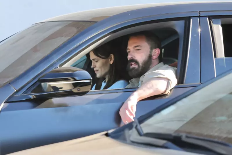 As they spend more time together, Jennifer Garner and Ben Affleck are seen driving in Los Angeles