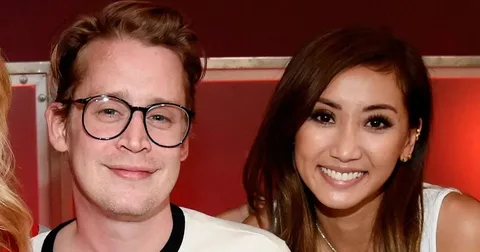Go all out for Christmas with Macaulay Culkin and Brenda Song and their two sons