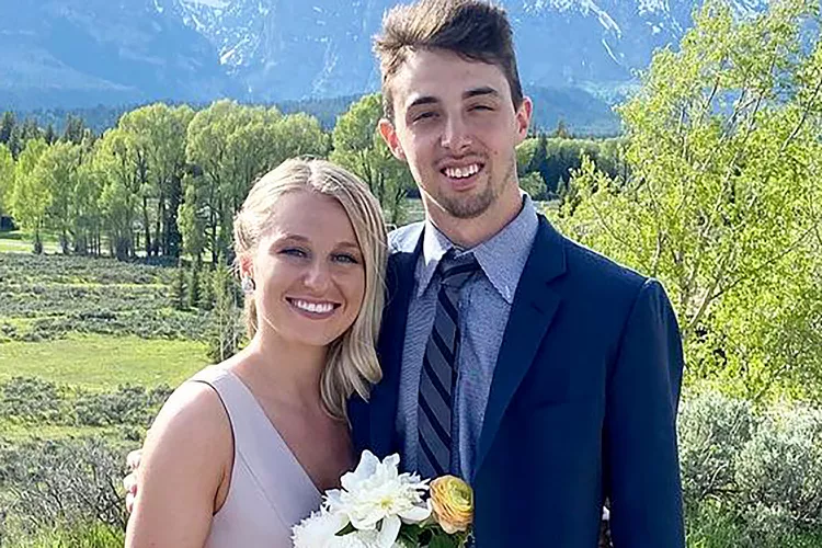 Madeline, Matthew Gaudreau's pregnant wife, shares a sweet photo of herself with her late husband 