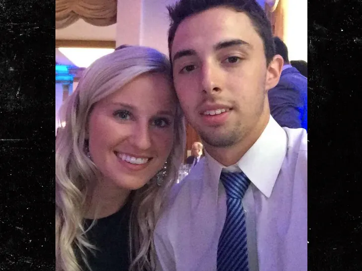 Madeline, Matthew Gaudreau's pregnant wife, shares a sweet photo of herself with her late husband 