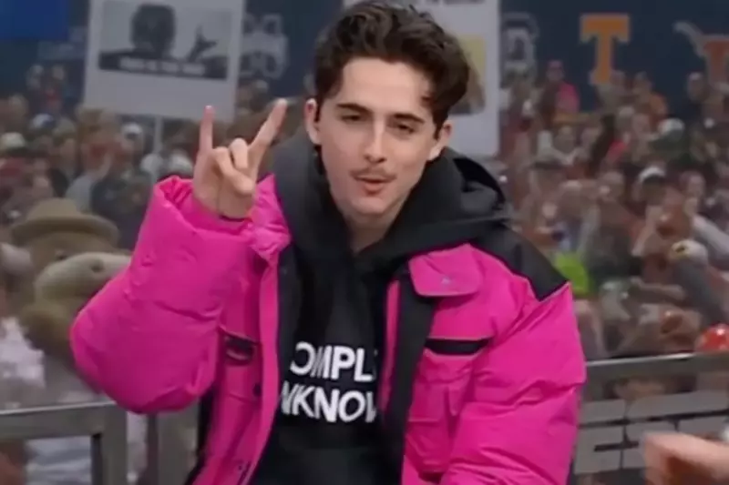 ESPN announcers are shocked at Timothée Chalamet's expertise in college football