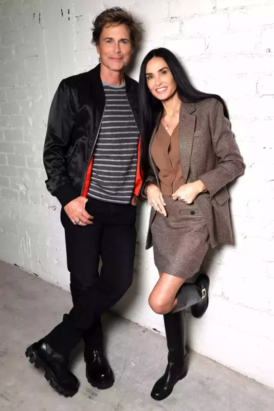38 years after their last night together, Demi Moore and Rob Lowe appear to have barely aged