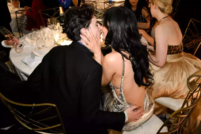 Timothée Chalamet and Kylie Jenner support his third run on Saturday night live in style and stay warm!