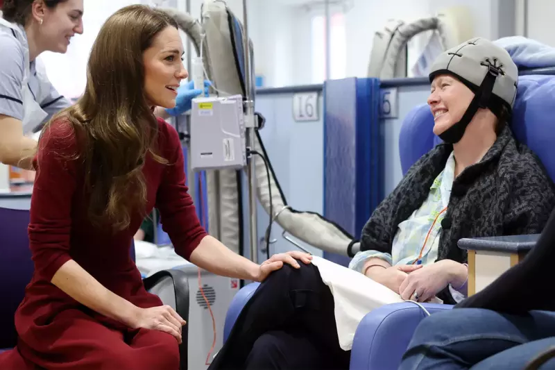Kate Middleton says she didn't have to have cold cap therapy during chemotherapy