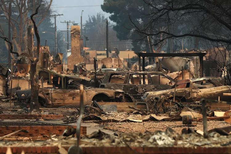 Hundreds of residents were evacuated from Pasadena, California, care facilities by firefighters and police officers