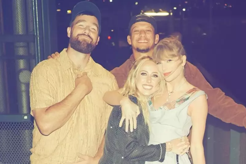 How Taylor Swift reacted to the announcement of baby no. 3's birth by Brittany and Patrick Mahomes