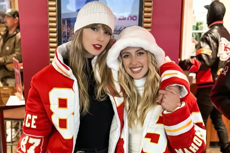 How Taylor Swift reacted to the announcement of baby no. 3's birth by Brittany and Patrick Mahomes