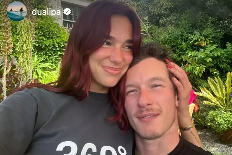 Dua Lipa celebrates boyfriend Callum Turner's birthday by Posting funny selfies with him! My world's favorite person