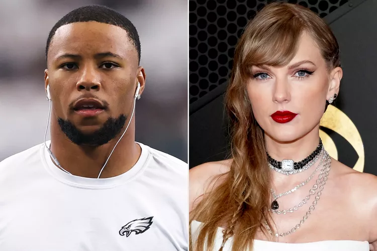 Saquon Barkley, an Eagles star, claims he opposed the jeers directed at Taylor Swift! I don't understand